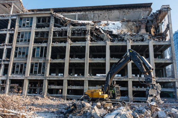 Commercial Building Demolition in North Myrtle Beach