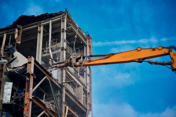 Factory Demolition in North Myrtle Beach