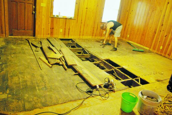 Subfloor Demolition in North Myrtle Beach